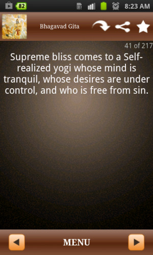 Bhagavad Gita Quotes 2.3 screenshot 3