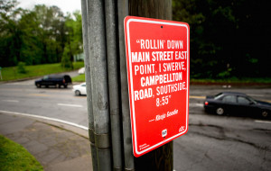 Rap Quotes Take Over the Streets of Atlanta