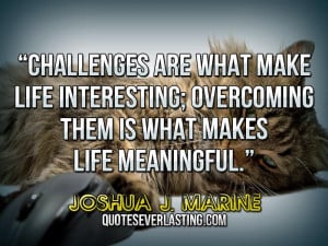 Overcoming Challenges Quotes Life
