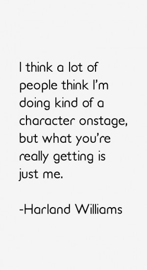 Harland Williams Quotes & Sayings