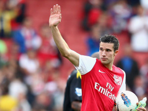 van Persie: will he wave goodbye to Arsenal?