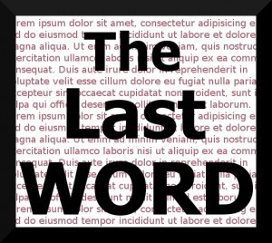 last word, final say, narcissist, narcissism, npd, toxic people image