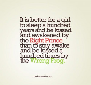 ... before you find your prince
