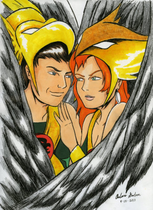 Hawkman And Hawkgirl...