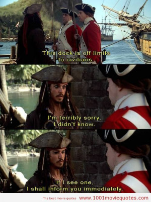 Pirates of the Caribbean The Curse of the Black Pearl (2003) quote