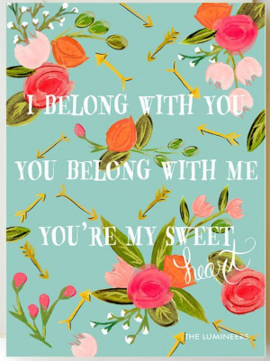 belong with you you belong with me you're my sweetheart