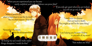 Spice and Wolf Quotes by CopperBack01