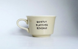 Quietly Plotting Revenge Hand Illustrated Quote Art by Farizula, $17 ...