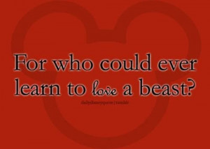 Disney love quotes beauty and the beast