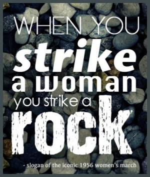 ... Violence against Women with this slogan on International Women’s day