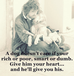 care, dog, dumb, heart, homeless, marley and me, poor, puppy, quote ...