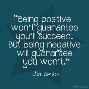 Being positive
