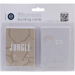 Empire Bebe Building Cards, 54pk, Quotes