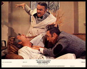 Mel Brooks - High Anxiety. I don't know why but it always has me in ...