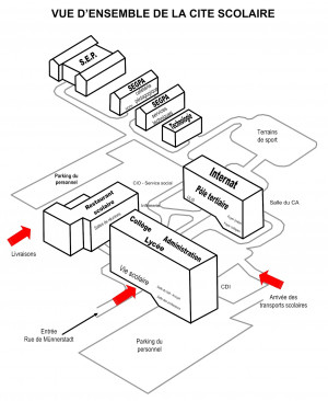Plan De La Cit Scolaire Marseilleveyre
