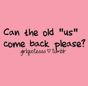 If I could turn back time...