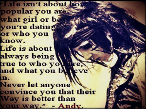 Black Veil Brides ☆ Andy ღ