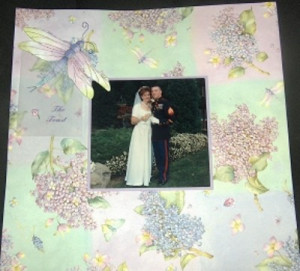 Wedding Scrapbook Pages - Layout 14