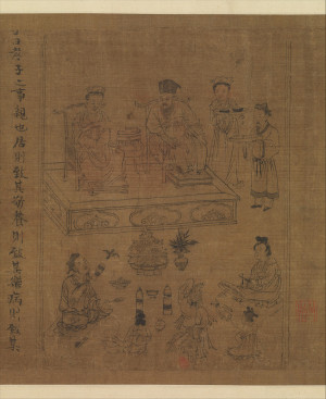 Li Gonglin: The Classic of Filial Piety