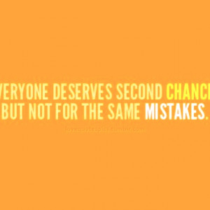 Quote Every Second Chance