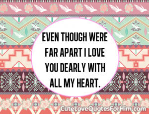love you quotes for the one you love so much!