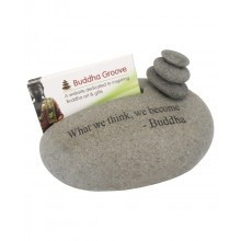 Perfect for your desk. Buddha Quote Natural Rocks Cairn Business Card ...