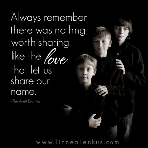 Remember there was nothing worth sharing like the love that let us ...