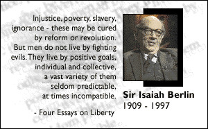 ... of ideas Sir Isaiah Berlin died in Oxford onWednesday aged 88