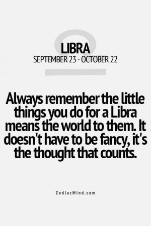 Little Things About Libra's! (Zodiac Sign)