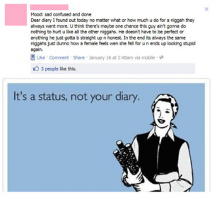 The person who thinks Facebook is their diary: