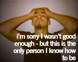 ... tags for this image include: j cole, love, person, quotes and text