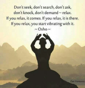 Learn to relax