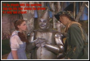 Tin Man Wizard of Oz Quotes