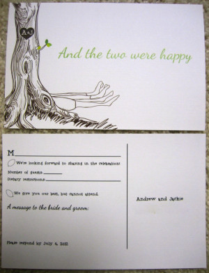 The Giving Tree wedding invitations might make you cry