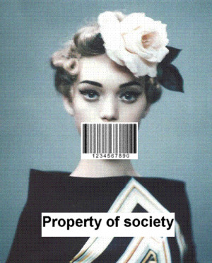 Unknown Artist - Property of SocietyCame across this un Tumblr today ...