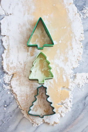 Christmas tree cookie cutters