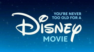 You're never too old for a Disney movie