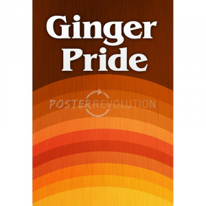Title: Ginger Pride Redheads Poster