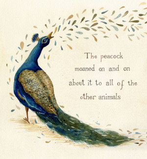 Peacock Quotes Sayings