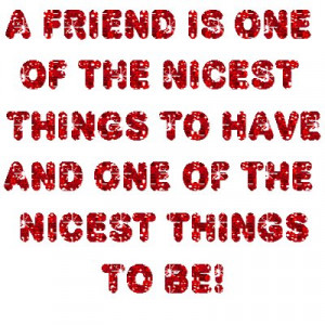 Friendship, Teamwork. And Encouragement.