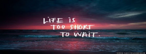 To Wait facebook timeline cover, dark, life, ocean, quote, quotes ...