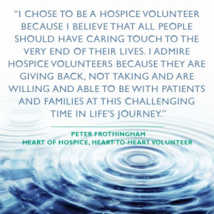 Our volunteers are the most dedicated, compassionate people I have ...