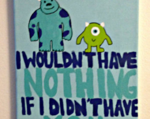 Monsters Inc Canvas