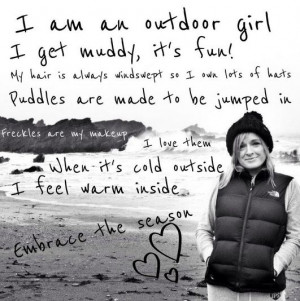 Emma at Adventurely is an outdoor girl. Are you?