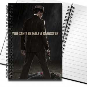 Boardwalk Empire Promo Poster with Quote Notebook