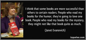 More Janet Evanovich Quotes