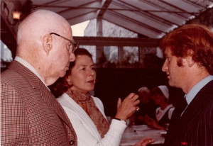 Howard Hawks, director, producer, USA; Ingrid Bergman, actress, Sweden ...