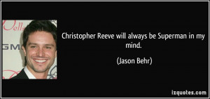 Superman Christopher Reeve Quotes