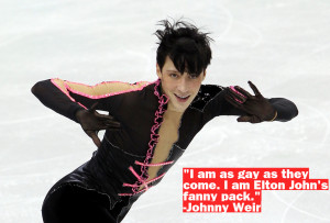 Johnny Weir Faces Off With LGBT Activists Over Sochi Olympics