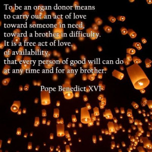 Organ donor